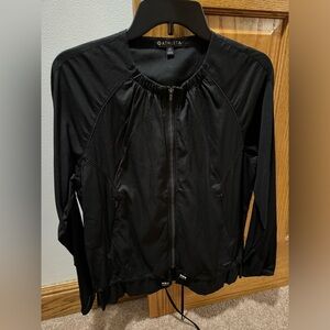 Athleta Women's Avenue Lightweight Full-zip Jacket in Black Size XS